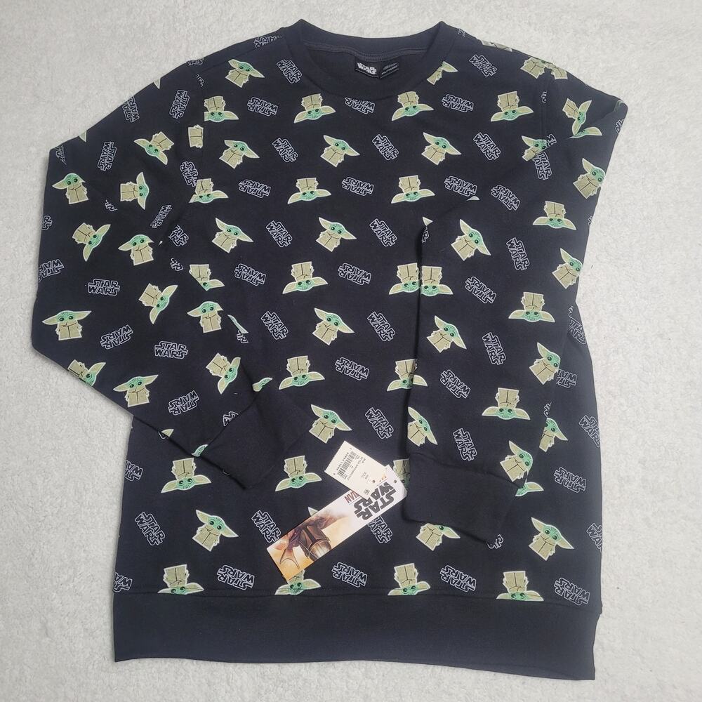 Youth Baby Yoda Sweatshirt NWT